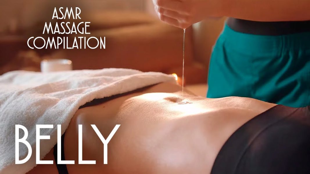 ASMR ABDOMINAL (BELLY) MASSAGE COMPILATION