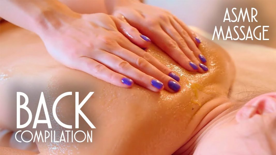 ASMR BACK MASSAGE COMPILATION