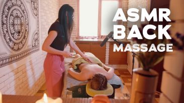 ASMR BACK MASSAGE | COMPILATION | BEST MOMENTS