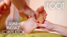 ASMR FOOT MASSAGE COMPILATION