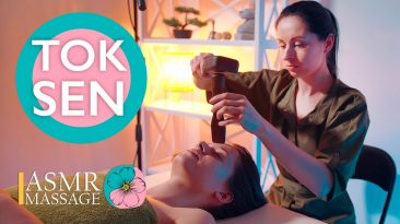 ASMR TOK-SEN HEAD MASSAGE therapy for relaxing no talking