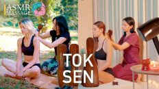 ASMR TOK SEN MASSAGE COMPILATION | NO TALKING 4k video